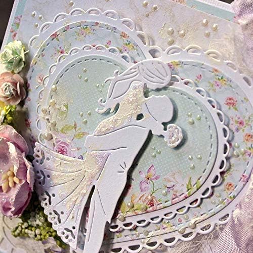Wedding Cards Wedding Dress and Suit Bride Bridegroom Invitation New Cutting New Dies New Metal Cutting Dies for Card Making and Scrapbooking Handmade Craft Stencil