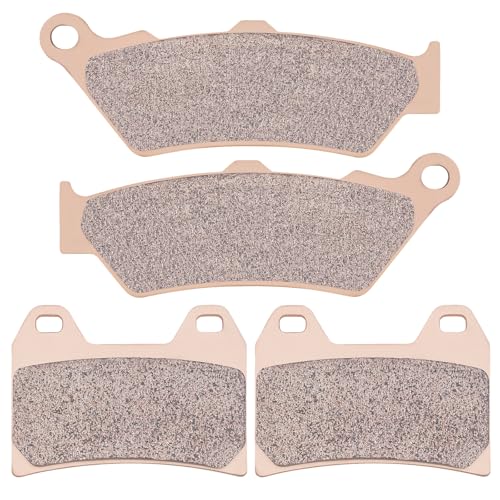 AHL Front & Rear Brake Pads Set for Victory V92C (All Models Single Front Rotor) 1998-2003 (Sintered copper-based)