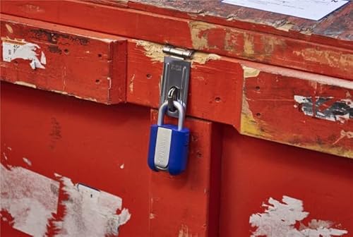 Brinks - 50Mm Weather Resistant 4-Dial Resettable Marine Combination Lock - Full Body Weather Resistant Cover With Boron Steel Shackle #TOP4