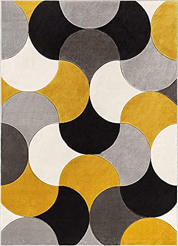 Image of Mordern Design Handmade Tufted Carpet Pure Woollen Export Quality Carpet for Living Room, Bedroom Hall [ Size 9 x 12, Color Multi A4 ]