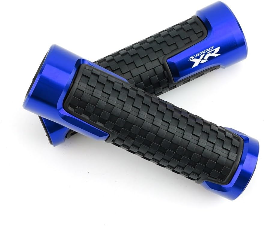 Grips for B&M&W S1000XR S 1000 XR 2016-2022 2023 Motorcycle Accessories Hand Grips Handle Bar Anti-Skid(Blue)