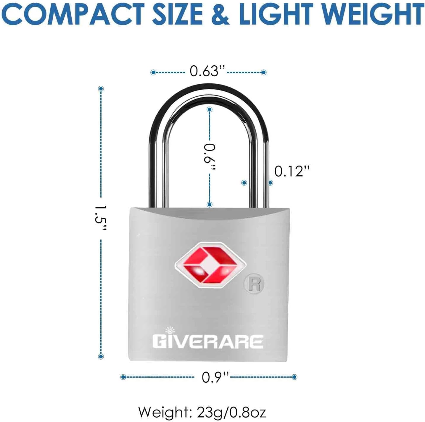 4 Pack TSA Approved Travel Luggage Locks with Keys, Aluminum Alloy Keyed Padlock, Small Metal Suitcase Lock, Weatherproof Padlocks for Backpack, Gym Locker, Bag, Case, Jewelry Box, Anti Theft-Silver 4 Pack TSA Approved Travel Luggage Locks with Keys, Aluminum Alloy Keyed Padlock, Small Metal Suitcase Lock, Weatherproof Padlocks for Backpack, Gym Locker, Bag, Case, Jewelry Box, Anti Theft-Silver