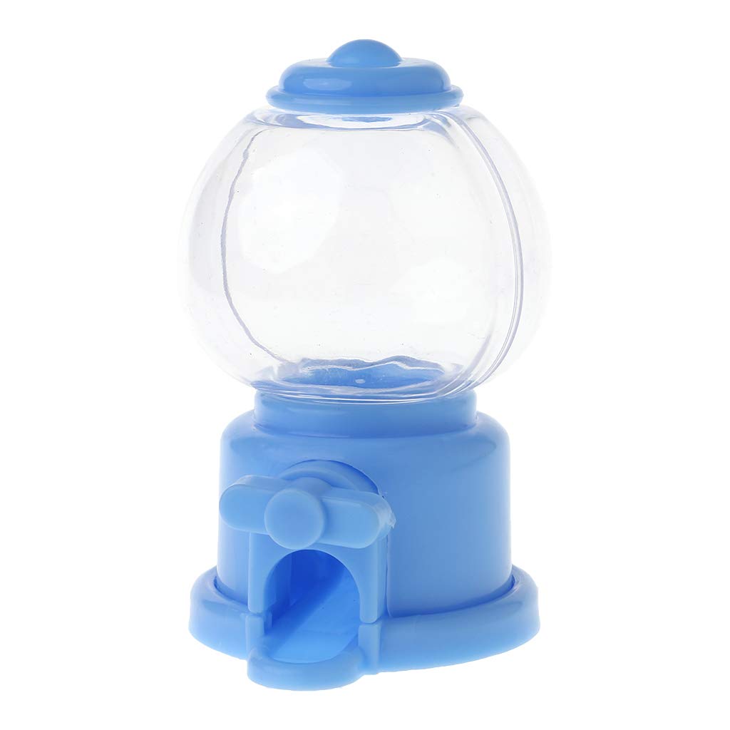 Bigula Blue Practical Candy Dispenser Machine Snacks Storage Box Coin Money For Kids