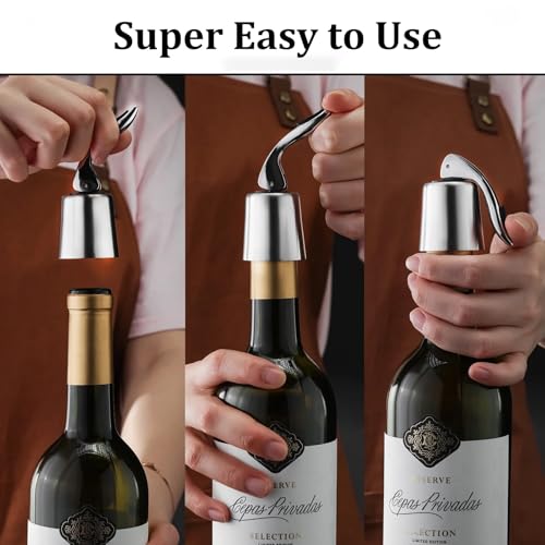 Save $4 on Pafusen Stainless Steel Wine Stoppers Set of 2