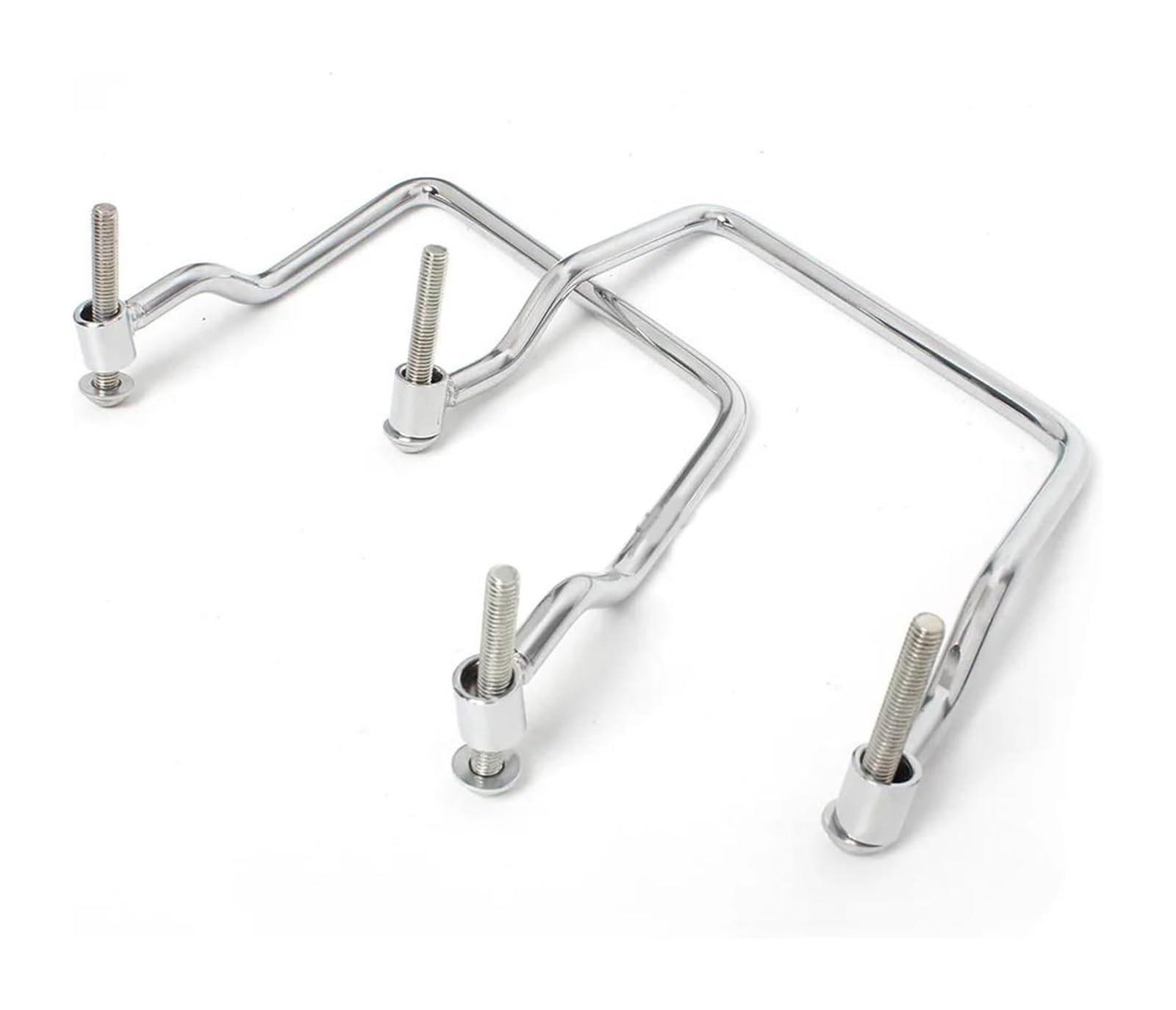 Motorrad-Gepäckträger Chrom für Suzuki Intruder Volusia 800 VL800 2001-2004 21cm