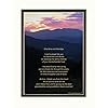 Grandmother grandfather gift for grandparents with thank you prayer for best grandma grandpa poem mts sunset photo 8×10 matted grandparents day gift christmas wedding appreciation  urban country home decor