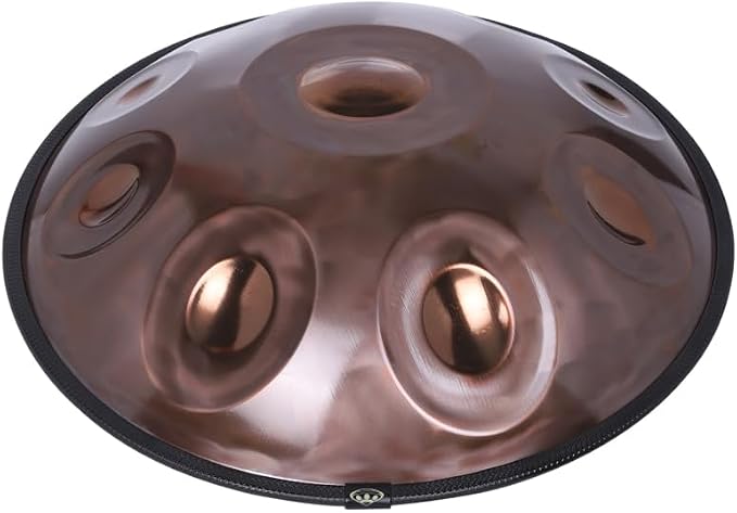 Handpan acero inoxidable 22 pulg 10 notas tono D Kurd 440Hz miniatura 3