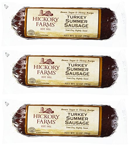 Hickory Farms Turkey Summer Sausage 10 Ounces (Pack Of 3) #TOP24