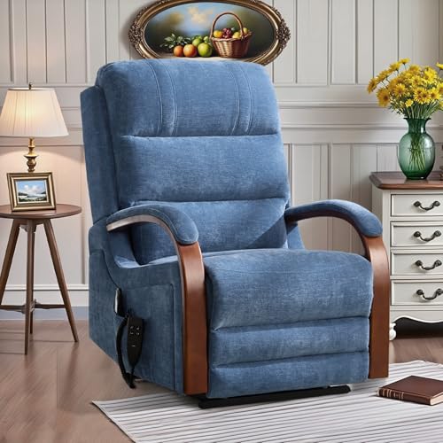 Nbwxcwbs Dual Motor Power Lift Recliner Chair for Elderly People,Lift