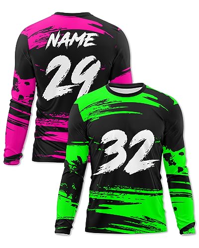 Command Custom Personalized Long Sleeve for Toddler, Youth, and Adult | Racing Jersey | ATV | BMX, Name