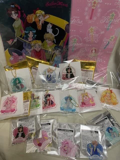 セーラームーンカフェ　　2019 アクリルキーホルダー コンプリートセット Amazon.co.jp: ◎ 美少女戦士セーラームーン セーラームーンカフェ