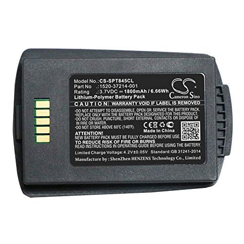 Cameron Sino Battery For Polycom Spectralink 8400, Spectralink 8440, Spectralink 8450, Spectralink 8452, Spectralink Rs657 P/N: 1520-37214-001 1800Mah / 6.66Wh Li-Polymer #TOP2