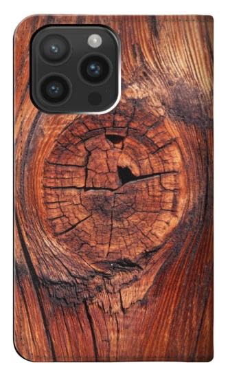 Étui Cuir iPhone 15 Pro Max Woods Graphic Printed de Haute Finition - 2