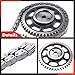 A-Premium 4PCS Engine Timing Chain Kit W/Sprocket & More [fits OHV, 6Cyl 4.0L] Compatible with Jeep Cherokee 1994-1998, Grand Cherokee 1994-1998, Wrangler 1994 1995 1997 1998, [Vin Code S]