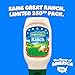 Hidden Valley Original Ranch Condiment and Dressing, Easy Squeeze Bottle, 16 Fl Oz (Package May Vary)