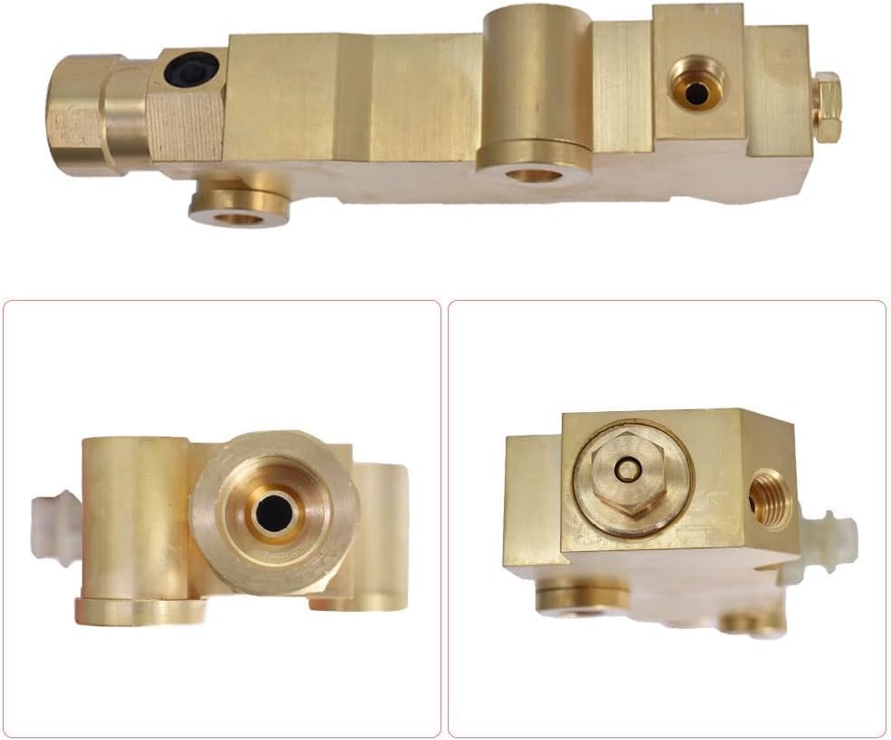 Universal Disc Drum Brake Proportioning Valve 9/16 1/2 with Lines & Bracket Mount Compatible with GM Chevy Buick Pontiac Firebird Pv2 Special For 172-2187, 172-2174