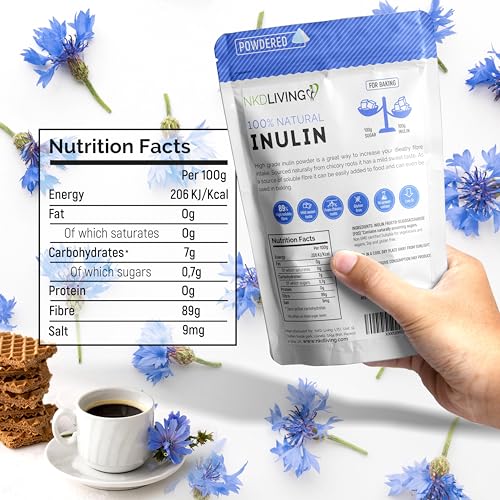 Inulin NKD Living Premium Prebiotikum Pulver 1 kg