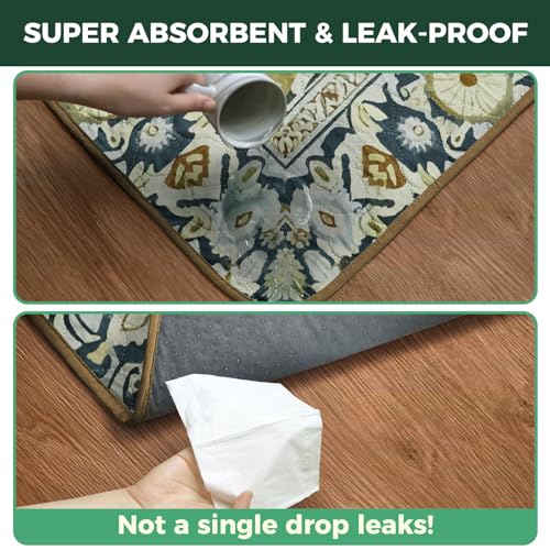 Image of FXW Washable Pee Pads for Dogs, Puppy Pads with Super Absorbent, Specifically Designed for FXW Rollick /Homeplus 32 /40 /45inch 8 Panels Dog Playpen, 71 inch Square, Boho Beige, 1 Pack