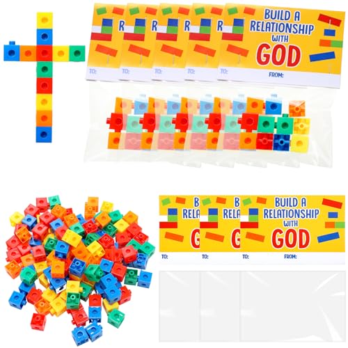 JolliLudo 12 Set Jesus Cross Building Blocks Set - Color