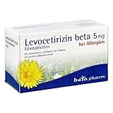 Levocetirizin beta 5 mg Filmtabletten, 100 St