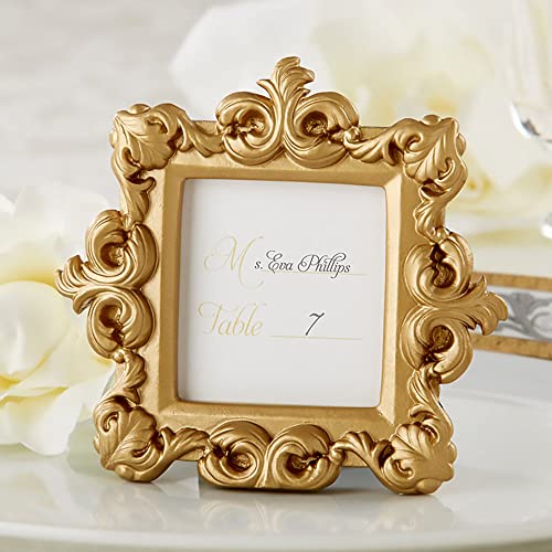 Kate Aspen 12PCS "Royale" Baroque Place Card/Photo Holder, Wedding, Bridal