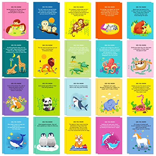 Animal Fun Fact Postcard qp 40pbN 4C` x 6C` O[eBOJ[h Aj}ibWJ[h TL[J[h J[hpbN wAFlȂǂ