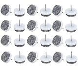 1. muebles silla mesa pierna pie almohadilla de fieltro Skid Protectores Glide DIY uñas