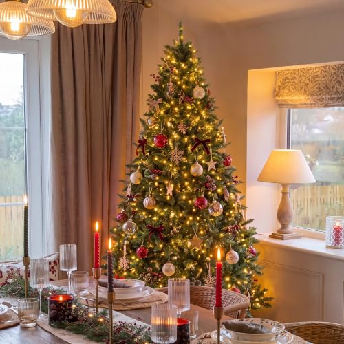 HOLLO STAR 6ft Prelit Christmas Tree, Multi-Color RGBW Lights,App Control - image 3