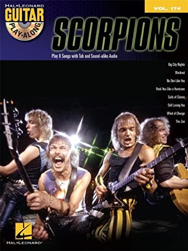 Scorpions - Guitar Play-Along Vol. 174 Book/Online Audio (Guitar Play-along, 174)