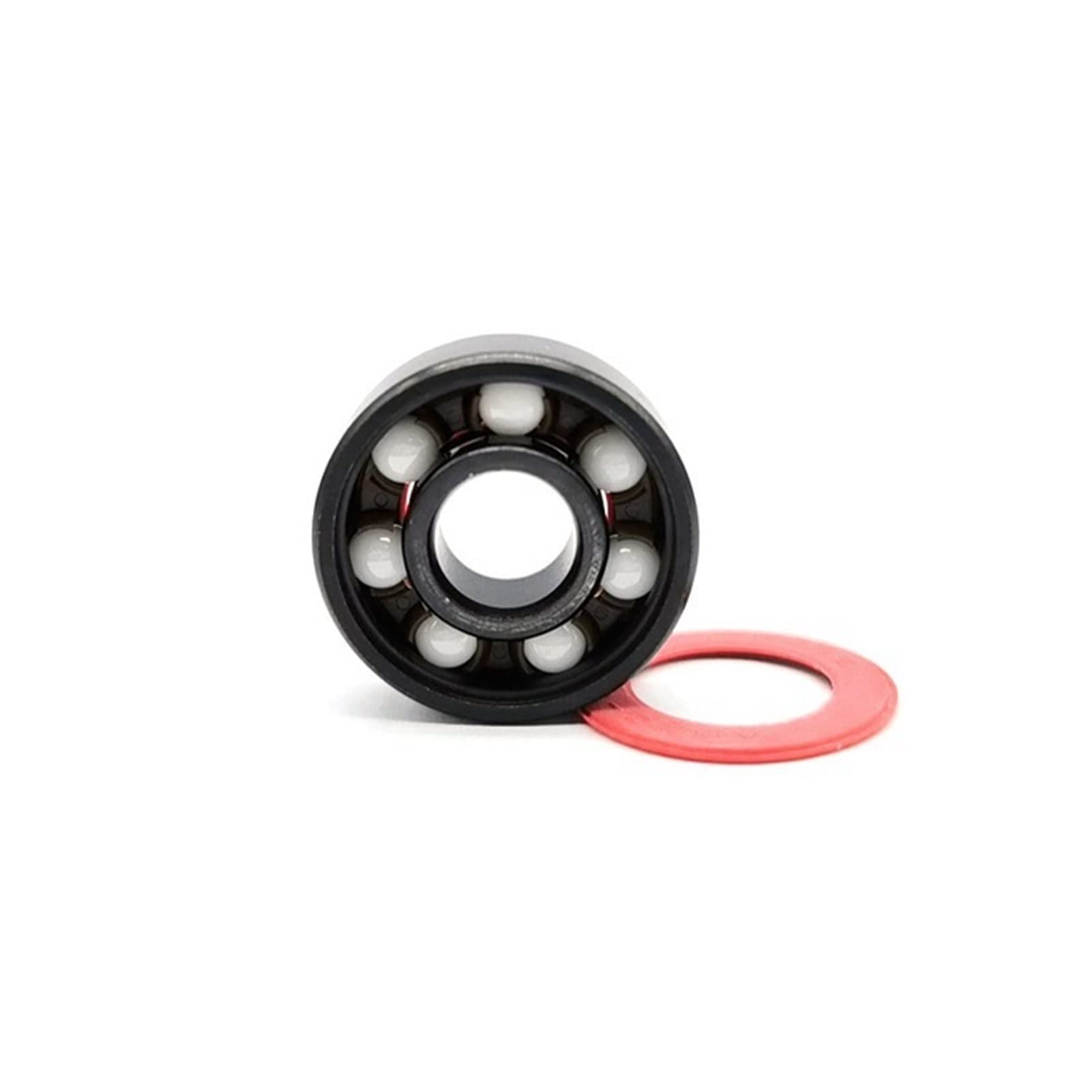 SSIMOO 8pcs 8x22x7 Rodamiento De Cerámica ABEC-11 608 Cerámica con 608Rs con Actitud For El Skateboard Kindly