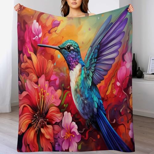 Couverture oiseau lavable en machine en flanelle douce et chaude - 2