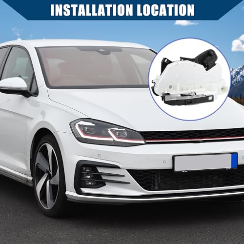 Image of NO. 5K1837015E Front Left Power Door Lock Actuator Assembly Motor for VW Bettle Golf GTI Jetta Passat Tiguan /Front Driver Side Door Lock Latch Actuator Assembly LH /Durable /1Pcs