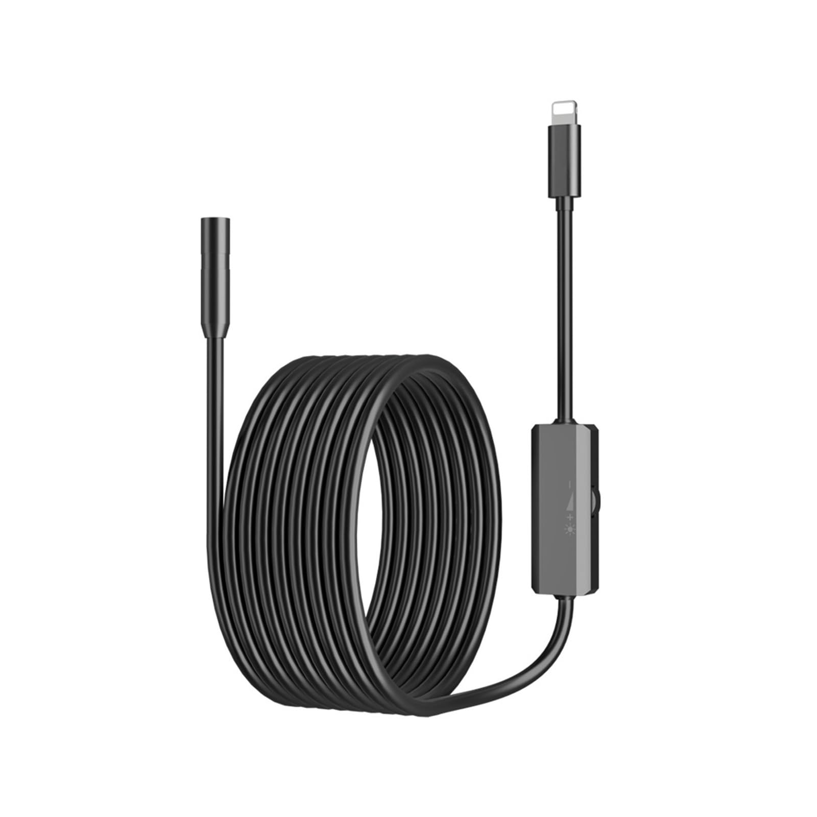 Kamera Endoskopowa 8MM Samochody Endoskopowa IP68 Wodoodporna 8 Diod LED Kontrola Boroskopowa Profesjonalna Kamera Inspekcyjna(10m,Rigid Cable)