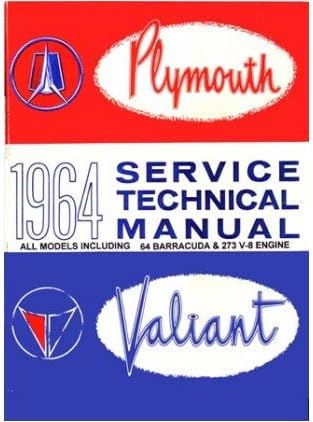 1964 PLYMOUTH Shop Service Repair Manual Book