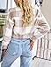 Lingjiazi Womens Cropped Flannel Plaid Shacket Zip Up Shirts Jackets with Pockets(0126-Khaki-XS)
