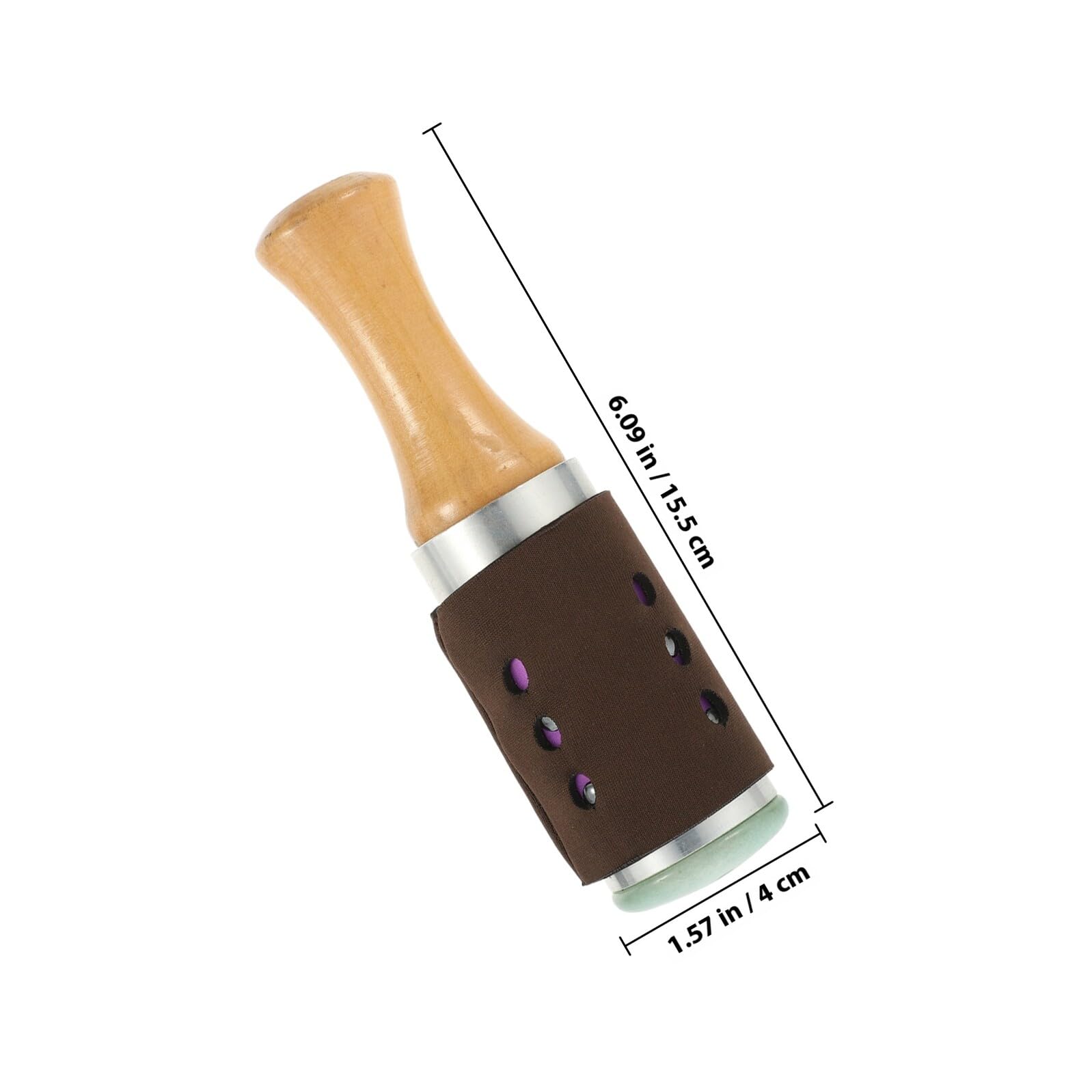 Barra de Moxibustión Portátil para Masaje Facial y Corporal, Varilla de Jade Púrpura para Calentamiento y Relajación, Uso en Manos y Pies, Herramienta de Bienestar para Hombres