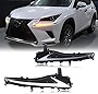 inginuity time LED DRL Daytime Running Light for Lexus IS250 IS350 IS200t IS300 ISF 2017 2018 2019 2020 Blue Start-up Animation Sequential Indicator Replacement Assembly Accessary ( 3274A )