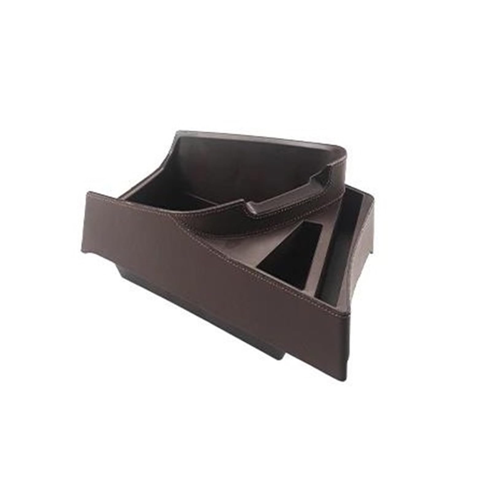 Fcaopcwama Brown 16-22 Lhd For Bmw X1 F48 F49 X2 F39 2016-2022 Lhd Car Armrest Organizer Center Console Extra Storage Box Auto Interior Car Armrest Storage Box