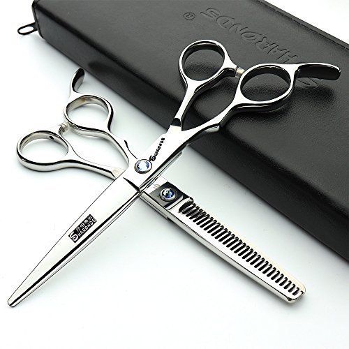 6 inch left hand hairdresser, Japan professional hair scissors, scissors, hairdresser thin scissors, multi-color optional