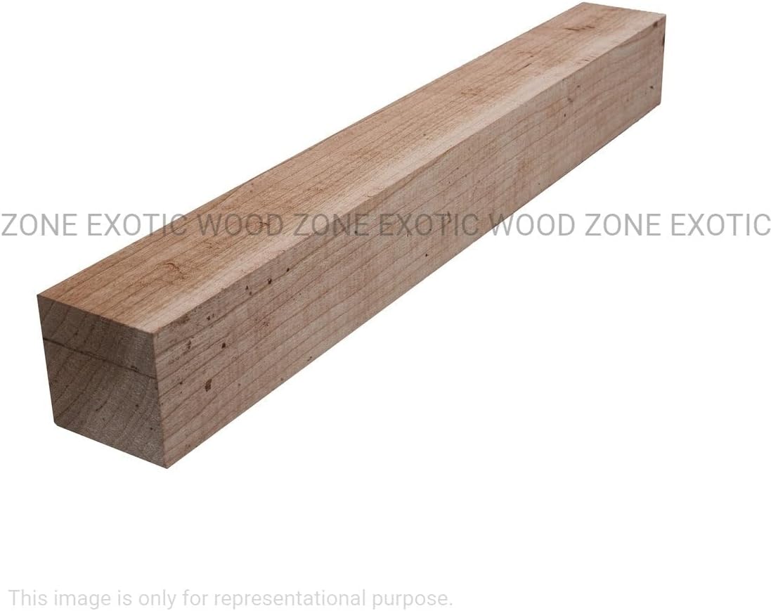 Exotic Wood Zone Premium Domestic Turning Wood Blanks | Woodturning Supplies | Wood Lathe Blanks | DIY Woodturning Projects (1-1/2" x 1-1/2" x 36", Cherry)
