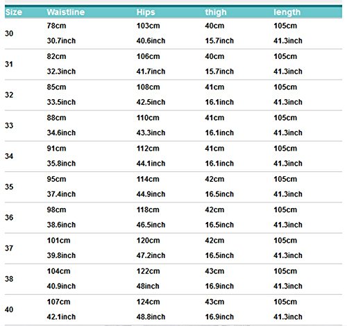 Idopy Men`s Classic Business Casual Regular-Fit Faux Leather Pants 36 Black #TOP5