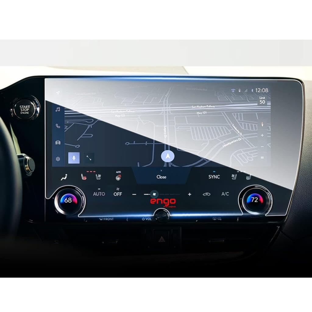 Engo Lexus Lm 14 İnç İle Uyumlu Ekran Koruyucu Multimedya Nano Parlak Şeffaf