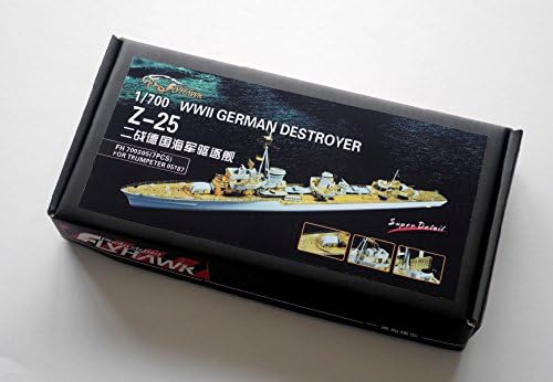Flyhawk FH700305 1/700 ドイツ海軍 Z-25 駆逐艦 トランペッター05787用 ディテールアップパーツ