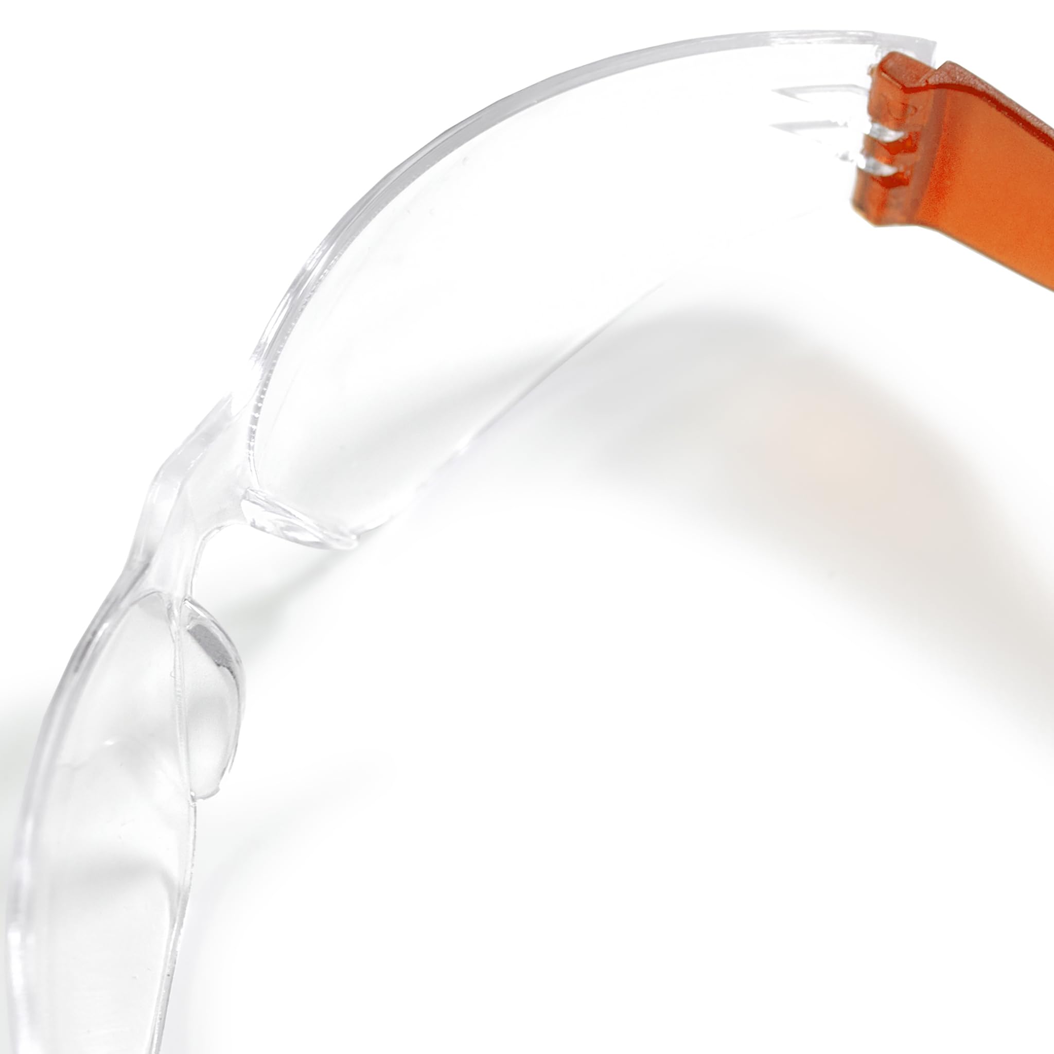 JORESTECH Gafas – Gafas protectoras UV 400, Pack de 12 - Naranja -