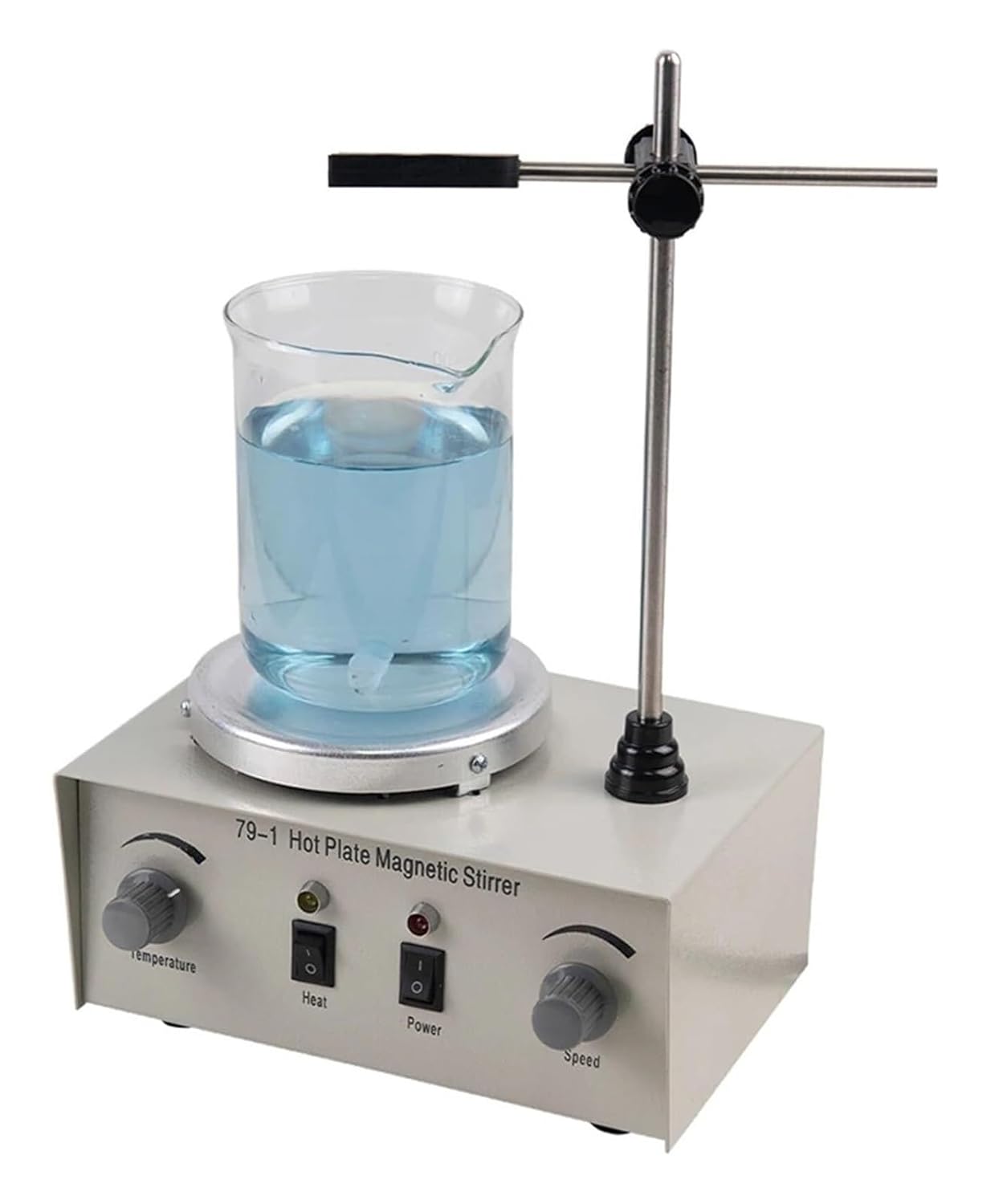 Magnetic Stirrer, Magnetic Stirrer Hot Plate Mixer Lab Heating Dual Control for Stirring Widly Used in The Laboratory Workshop Or Home,Laboratory