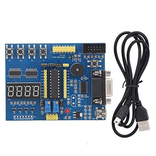 Placa de desarrollo C8051F módulo PCB 3V 5V hardware de aprendizaje electrónico interactivo 6