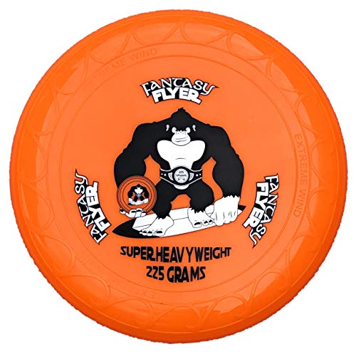 FANTASY FLYER DISC - Super Heavyweight flying disc, 225 grams, Extreme Wind resistant, flying disc toy, flying disc game, heavyweight, largest flying disc