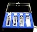 Set of 4 Optical Glass Cuvettes, 1cm 10mm, Spectrometer Cell Cuvette