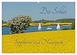 The Schlei Sailing Area and Nature Park (Wall Calendar 2026 DIN A2 Landscape), CALVENDO Monthly Calendar: The Schlei, a Baltic Sea Fjord Surrounded by Rapeseed Fields.