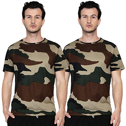 Image of Men's DRI FIT Sports Tshirt /SWEATPROOF /Anti Microbial /Extra Stretch /for Pickleball, Gym, Training, Badminton, Cricket, Tennis, Yoga, Golf (All Sports) All Colours & Sizes, Full & Half Sleeves